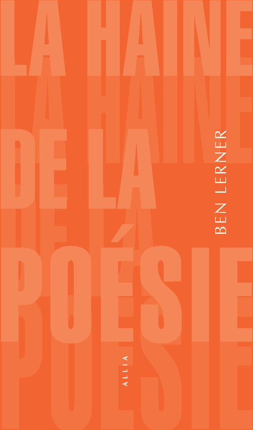 "La Haine de la poésie" dans La Dispute