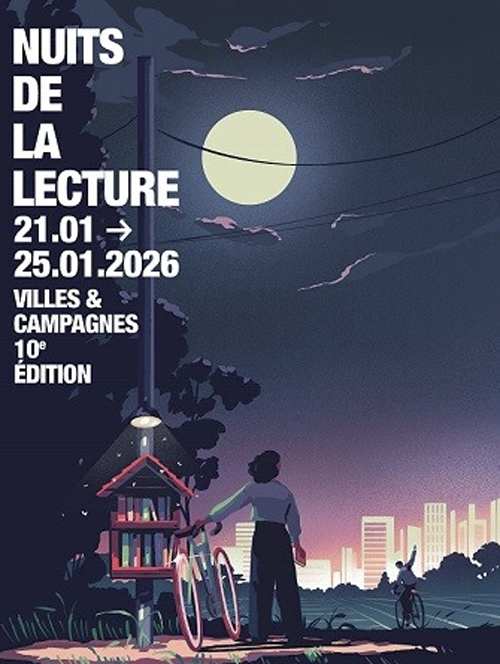 Les nuits de la lecture : r&eacute;citation po&eacute;tique de Simon Johannin 