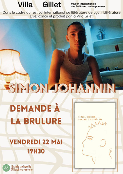 Librairie La Virevolte : rencontre avec Simon Johannin