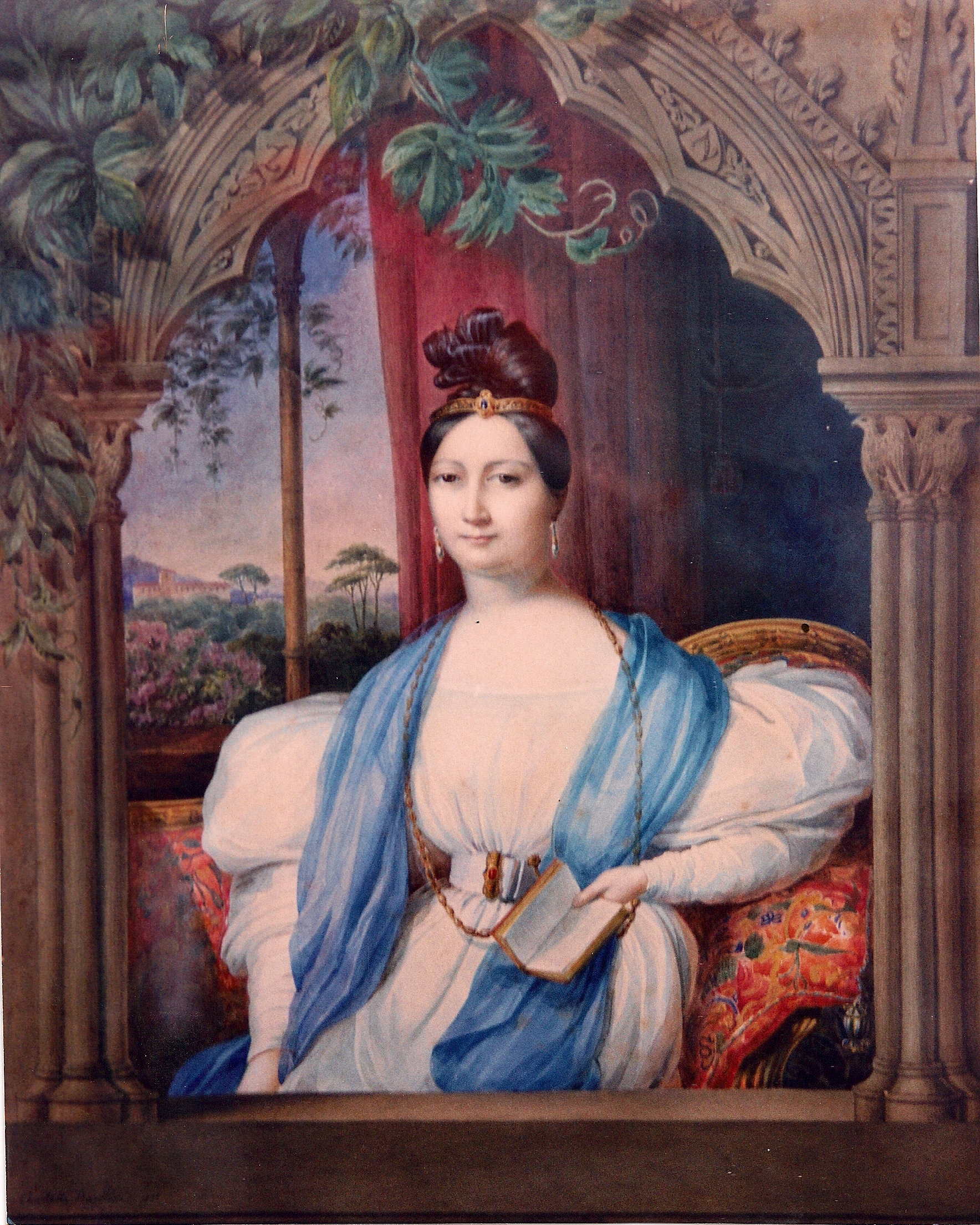 portrait-de-la-sur-de-charlotte-zenaide