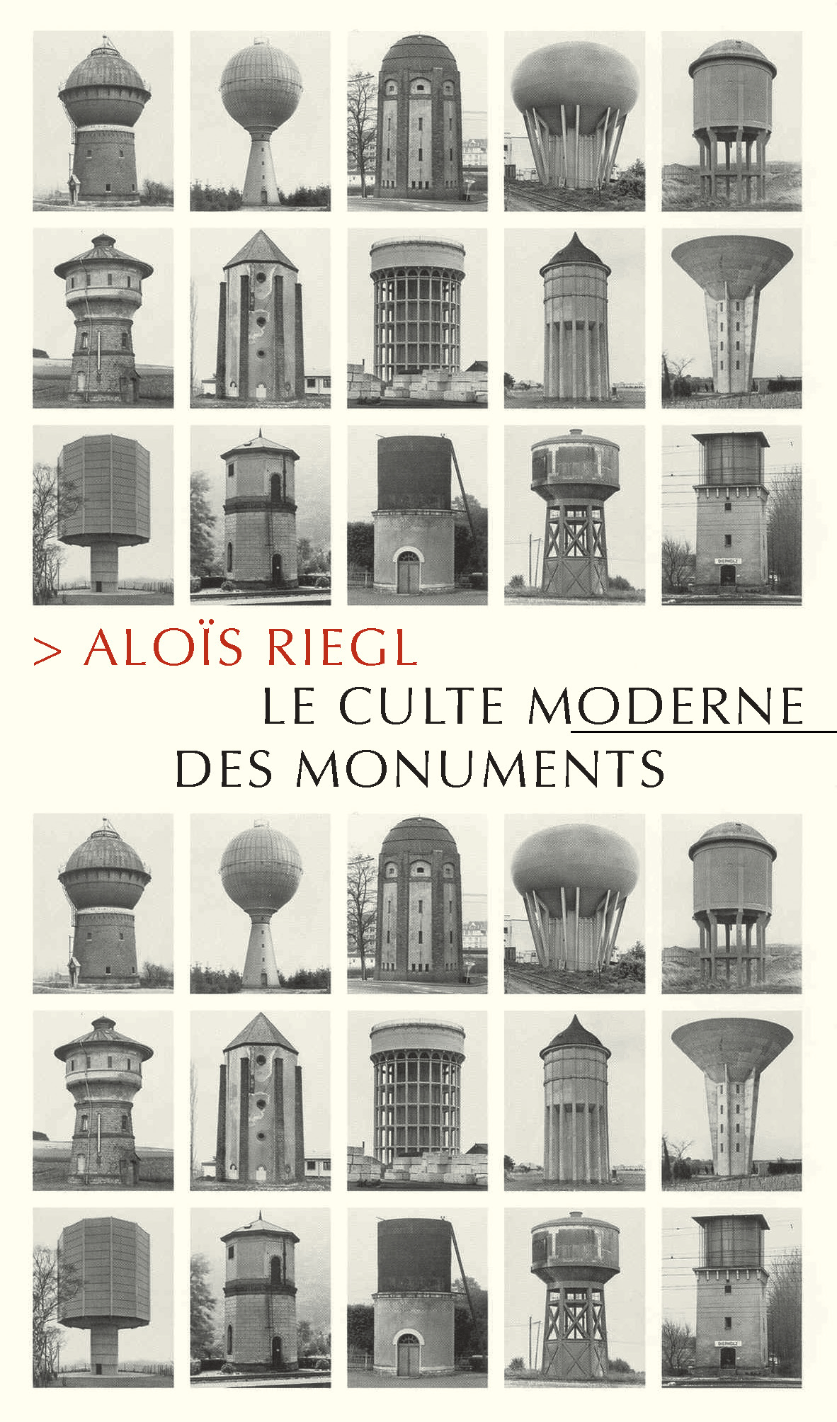 Le Culte moderne des monuments